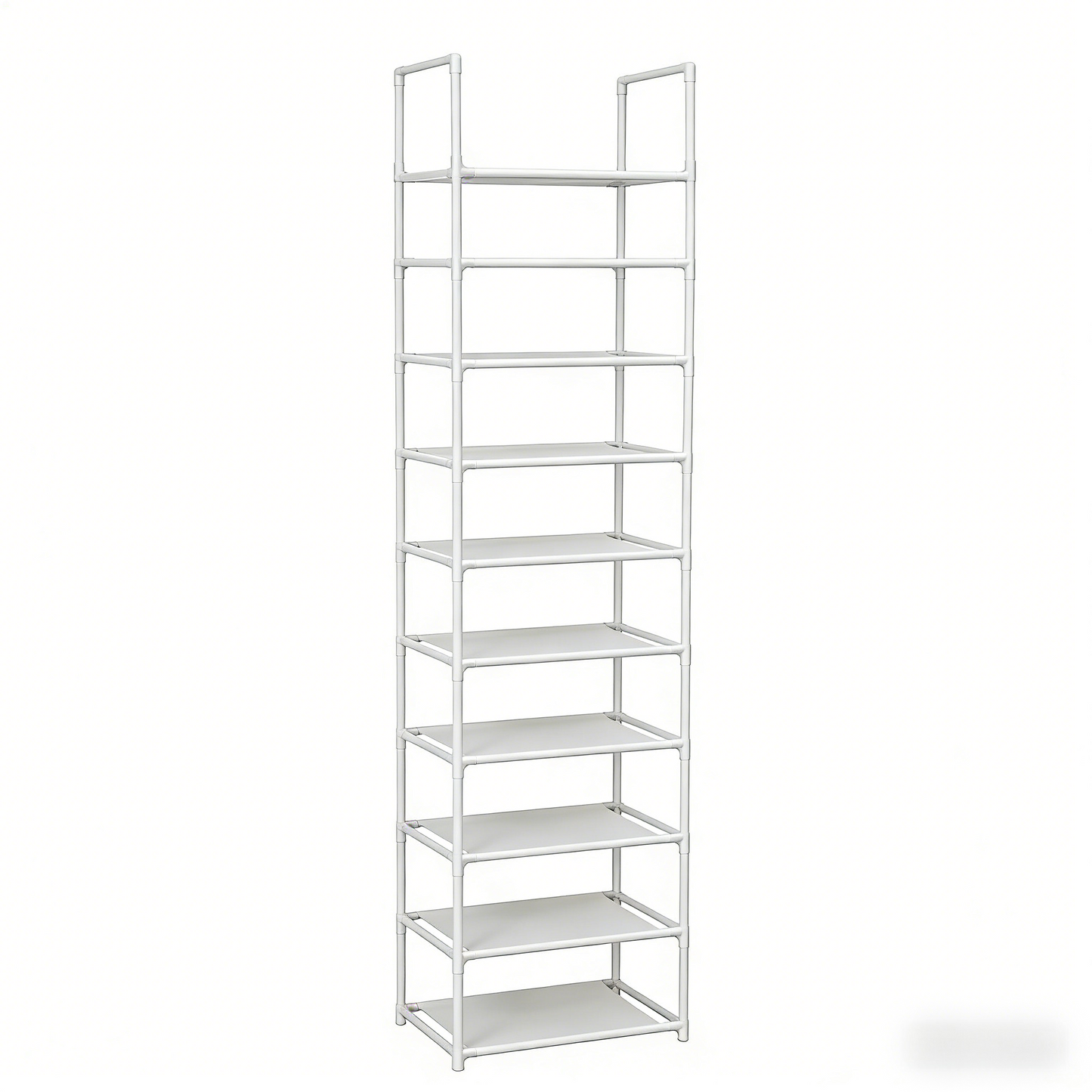 Tall 10-Tier Shoe Rack – Space-Saving Narrow Storage Shelf